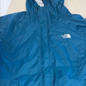 The North Face Teal Hooded Jacket